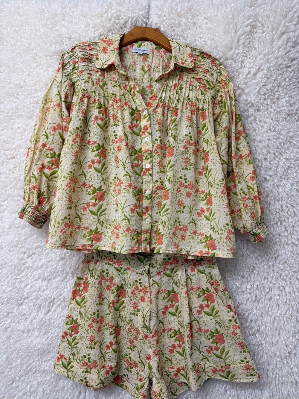 Women’s Olivia James 100% cotton two piece set